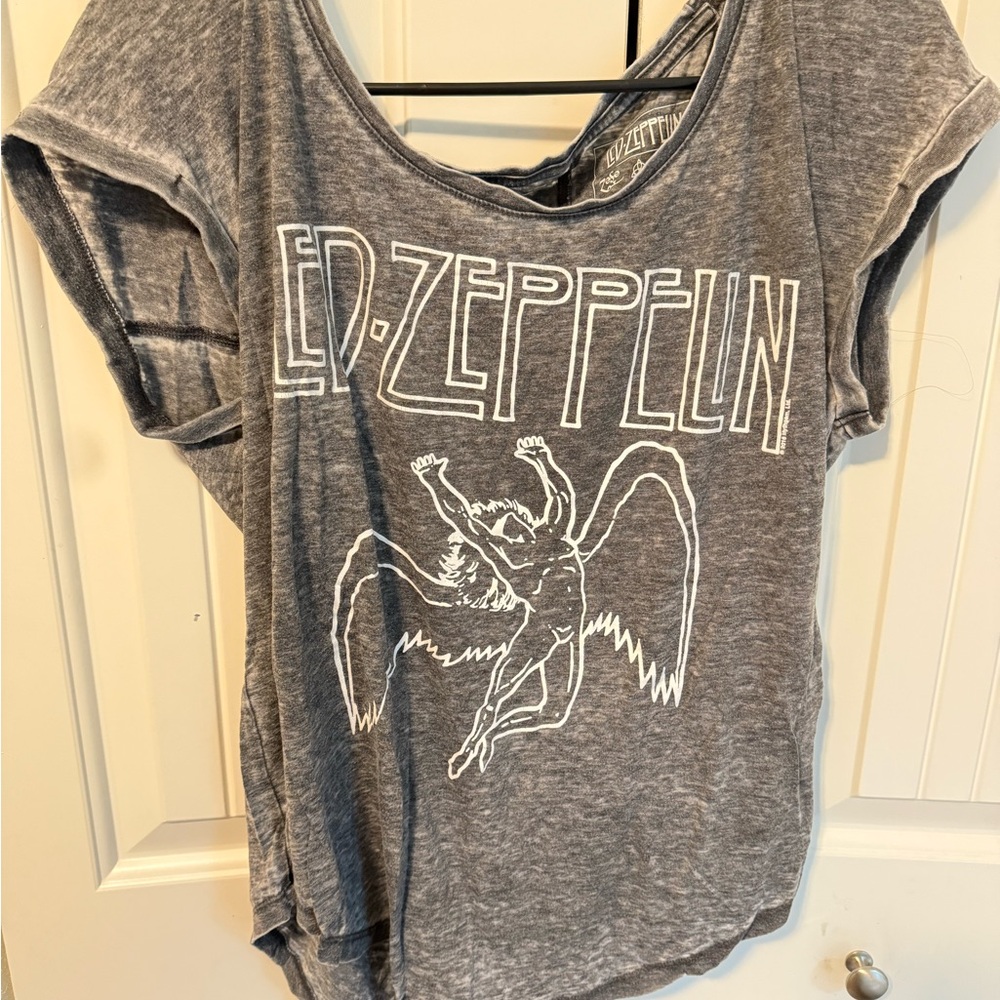 Led Zeppelin Gray Short Sleeve Tee